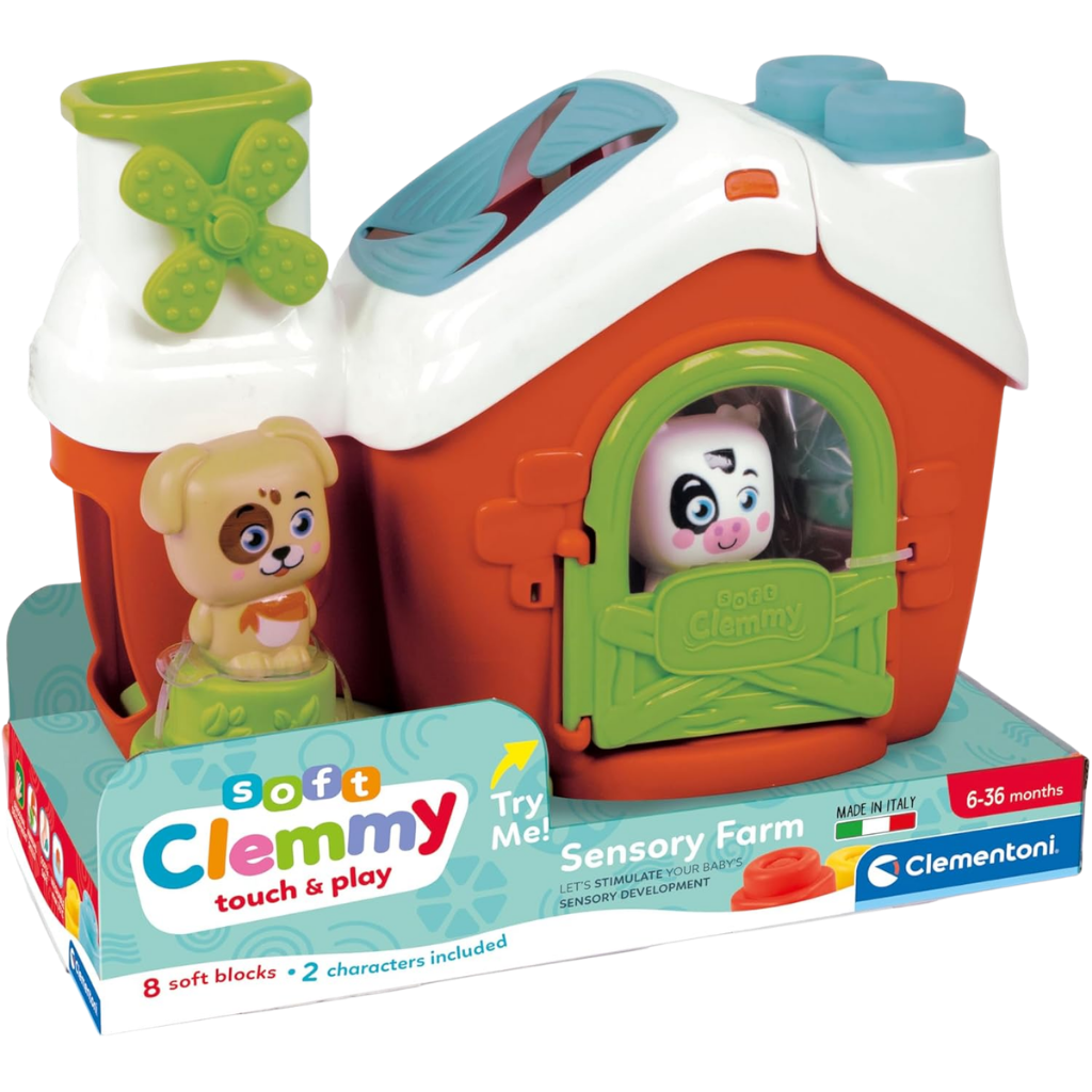 Baby Clementoni Soft Clemmy Yumuşak Blok Duyusal Çiftlik