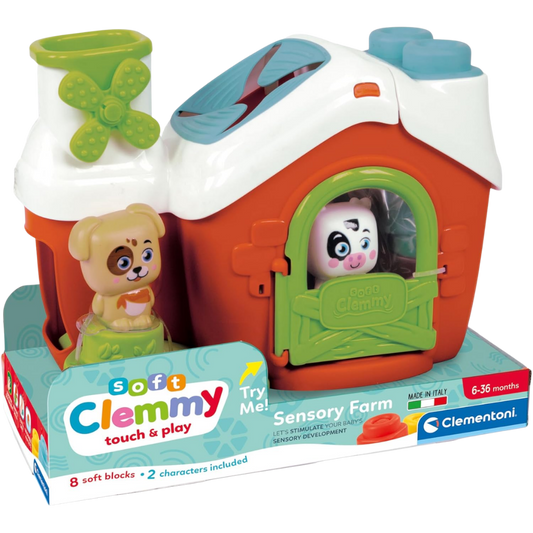 Baby Clementoni Soft Clemmy Yumuşak Blok Duyusal Çiftlik