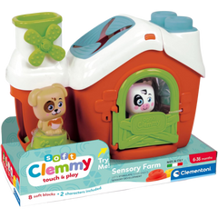 Baby Clementoni Soft Clemmy Yumuşak Blok Duyusal Çiftlik