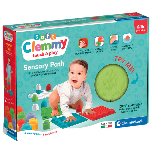 Baby Clementoni Soft Clemmy Yumuşak Blok Duyusal Halı