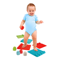 Baby Clementoni Soft Clemmy Yumuşak Blok Duyusal Halı