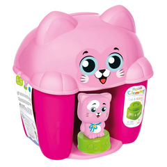 Baby Clementoni Soft Clemmy Yumuşak Blok Kova Seti Kedicik