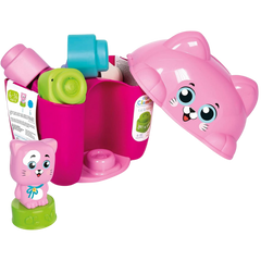 Baby Clementoni Soft Clemmy Yumuşak Blok Kova Seti Kedicik