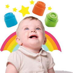 Baby Clementoni Soft Clemmy Yumuşak Blok Kova Seti Kedicik