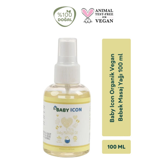 Baby İcon Bebek Masaj Yağı 100ml