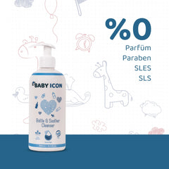 Baby İcon Biberon, Emzik ve Oyuncak Temizleyici 500ml