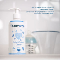 Baby İcon Biberon, Emzik ve Oyuncak Temizleyici 500ml