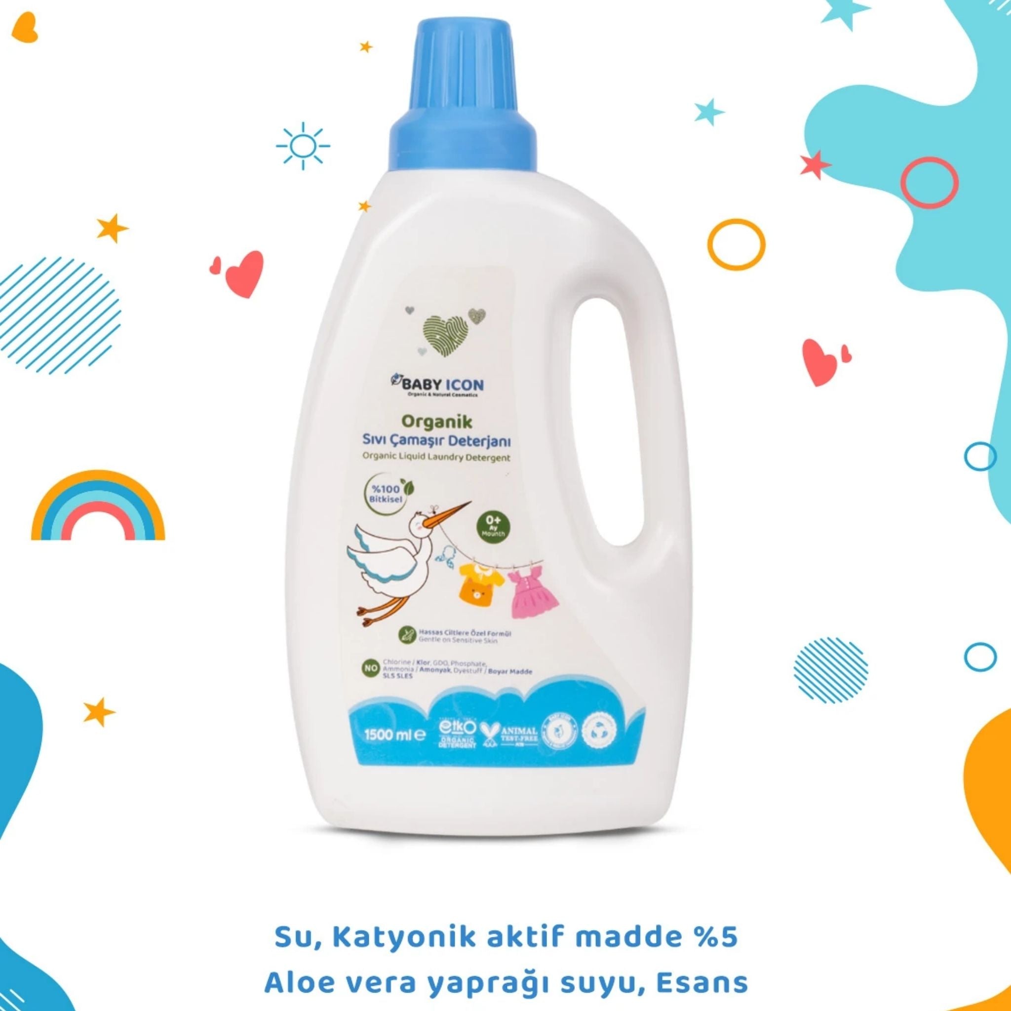 Baby İcon Çamaşır Deterjanı 1500ml