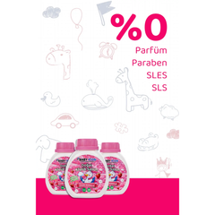 Baby Icon Doğal Köpük Sabun Çiçek Form Çilekli 350ml