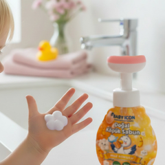 Baby Icon Doğal Köpük Sabun Çiçek Form Muzlu 350ml