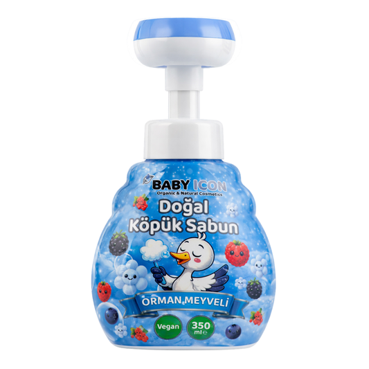 Baby Icon Doğal Köpük Sabun Çiçek Form Orman Meyveli 350ml