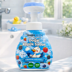 Baby Icon Doğal Köpük Sabun Çiçek Form Orman Meyveli 350ml