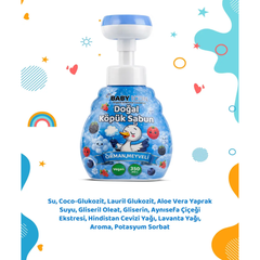 Baby Icon Doğal Köpük Sabun Çiçek Form Orman Meyveli 350ml