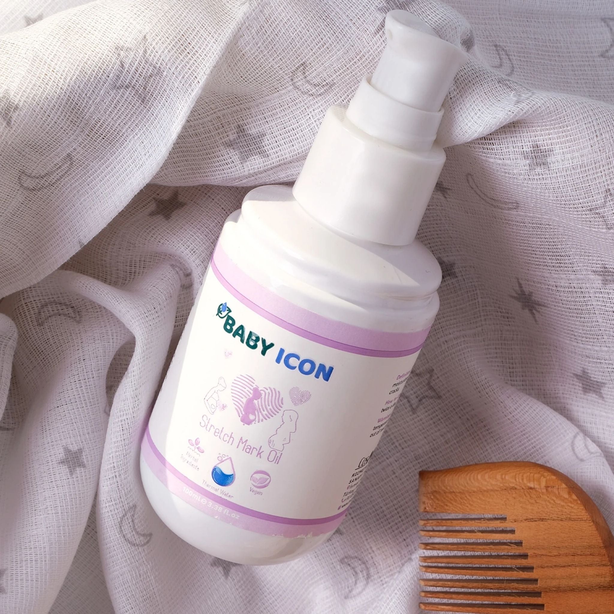 Baby İcon Gebe Çatlak Önleyici Yağ 100ml