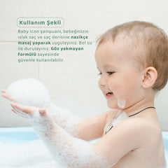 Baby İcon Saç ve Vücut Bebek Şampuanı 500ml