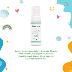 Baby İcon Yeni Doğan Konak Önleyici Köpük Şampuan 150ml