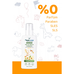 Baby İcon Yüz ve Vücut Bebek Nemlendirici Losyon Papatyalı 200ml