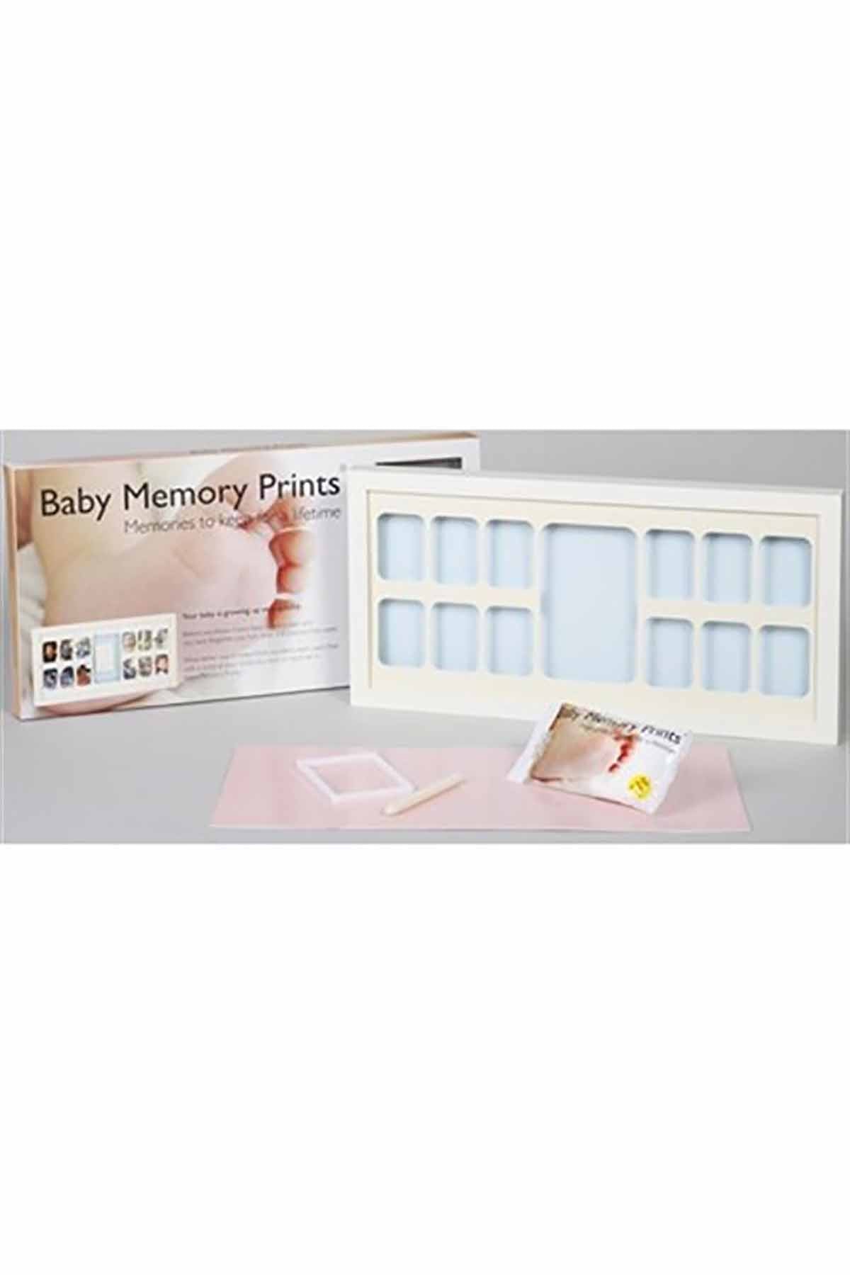 BABY MEMORY PRINTS 12 AYLIK CERCEVE - BEYAZ