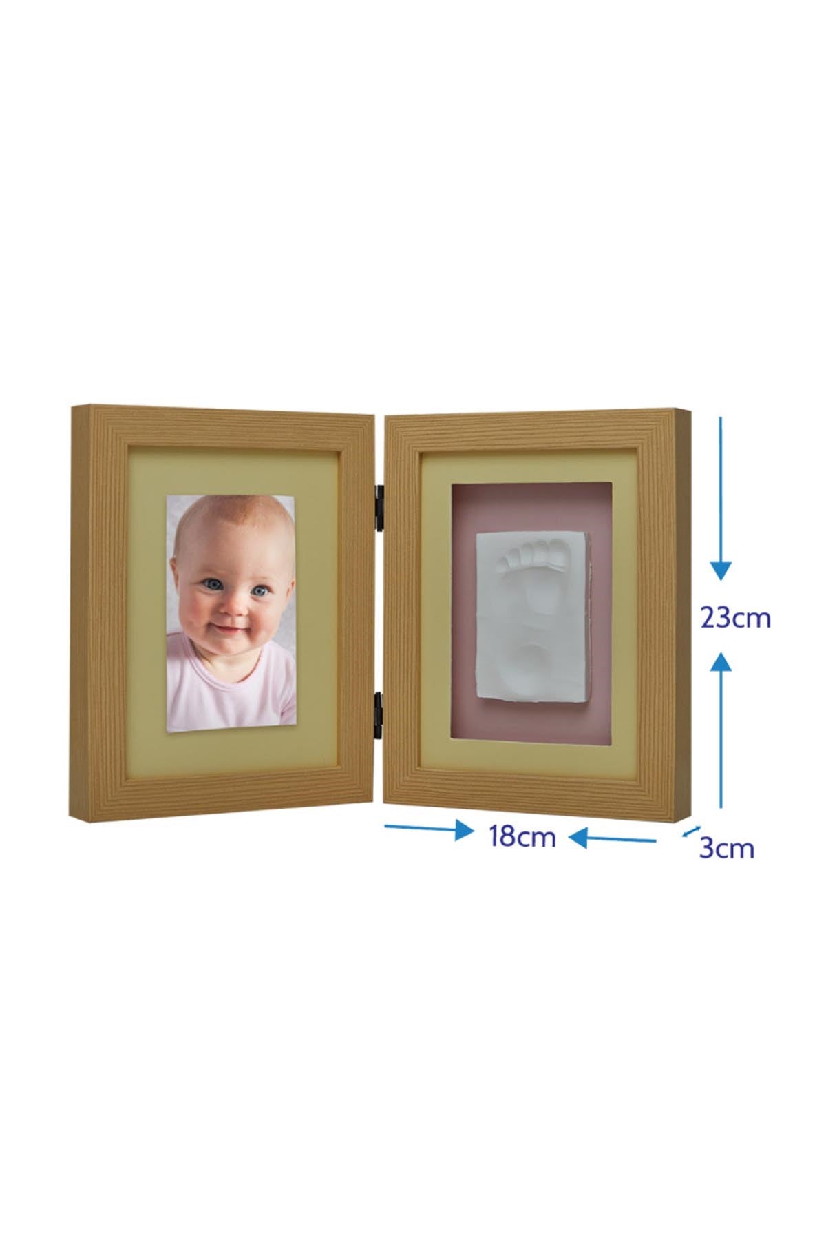 BABY MEMORY PRINTS MASA CERCEVESI - NATUREL