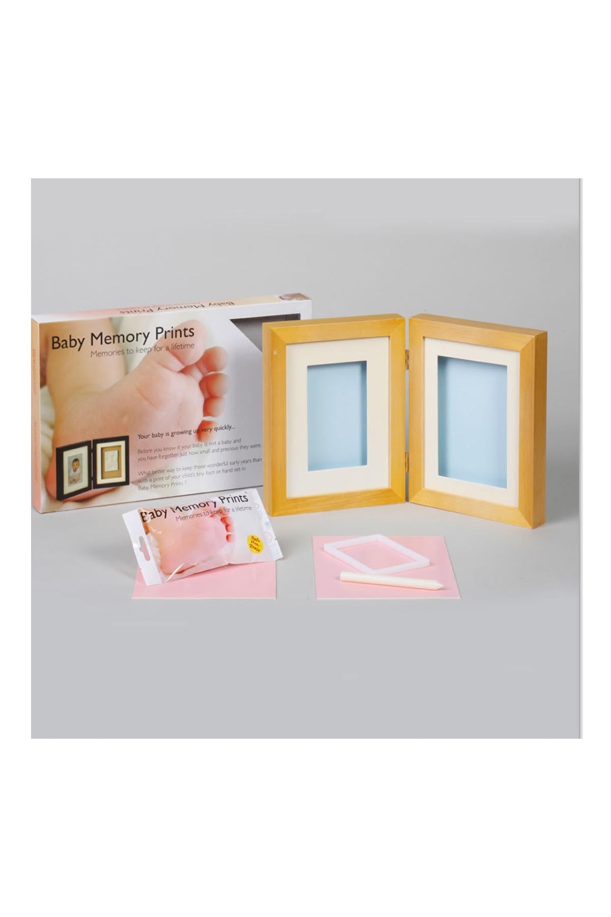 BABY MEMORY PRINTS MASA CERCEVESI - NATUREL