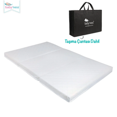 Baby'Ness Katlanır Bebek Yatağı Kapitoneli 60x120x5cm