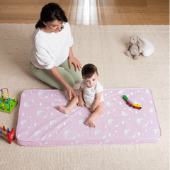 Baby'Ness Oyun Parkı Yatağı Baskılı 60x120x5cm