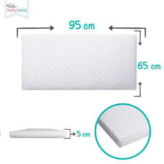 Baby'Ness Oyun Parkı Yatağı Kapitoneli 70x110x5cm
