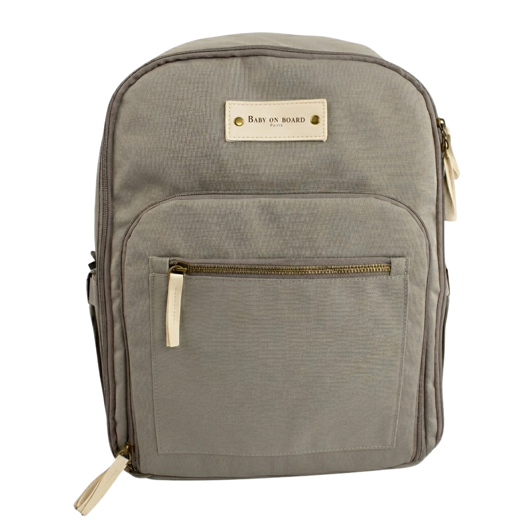 Baby On Board Agathe Galet Sırt Çantalı Taşınabilir Mama Sandalyesi Gris