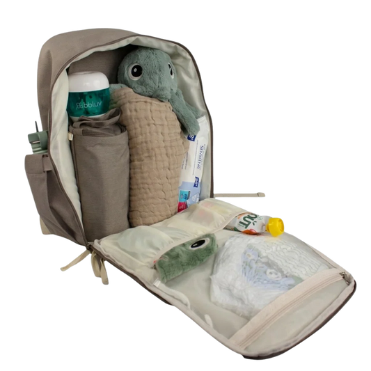 Baby On Board Agathe Galet Sırt Çantalı Taşınabilir Mama Sandalyesi Gris