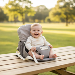 Baby On Board Agathe Galet Sırt Çantalı Taşınabilir Mama Sandalyesi Gris