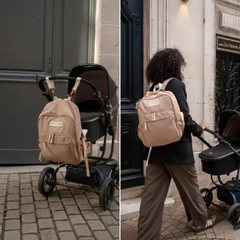 Baby On Board Agathe Galet Sırt Çantalı Taşınabilir Mama Sandalyesi Gris