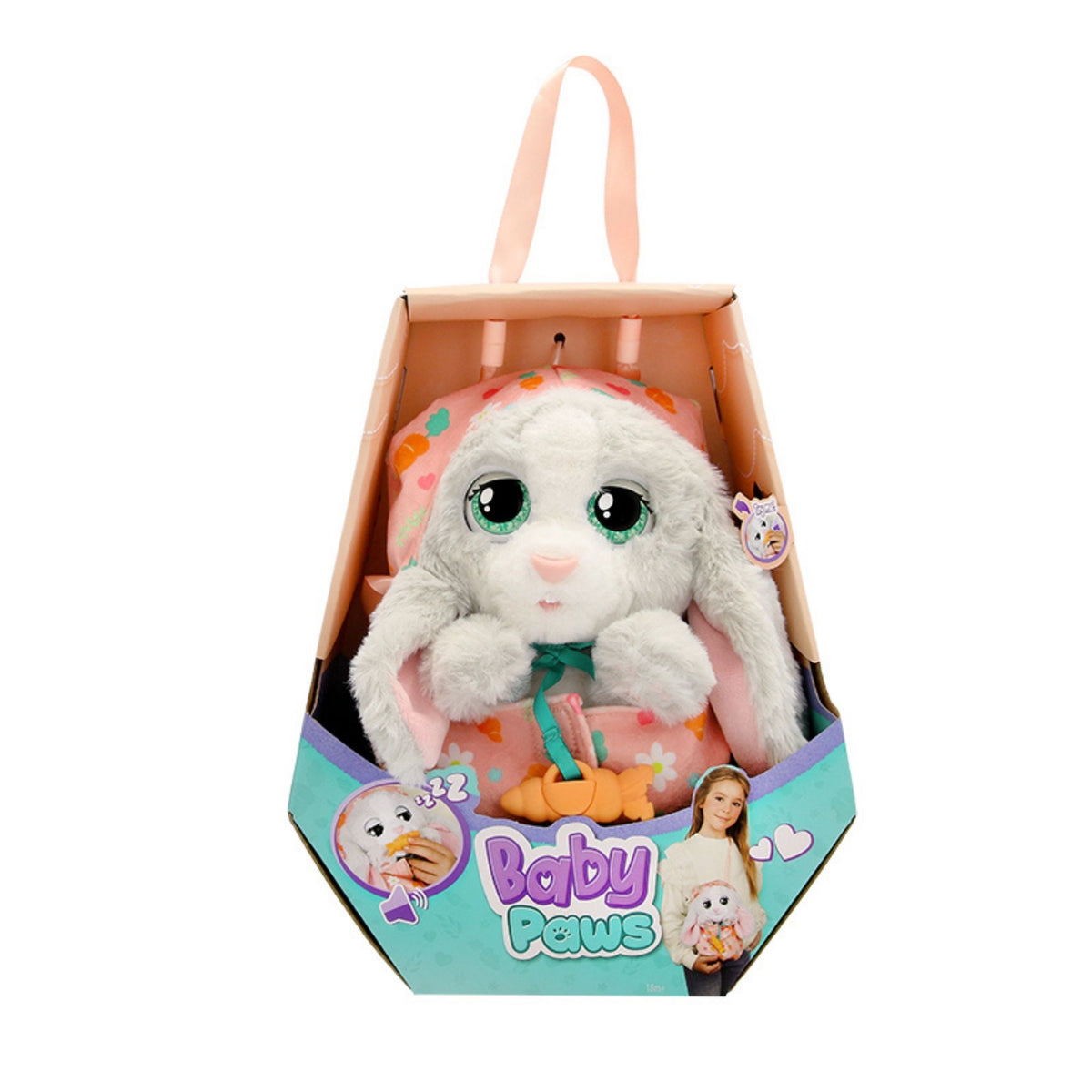 Baby Paws Sesli Tavşan 20cm Pelüş 