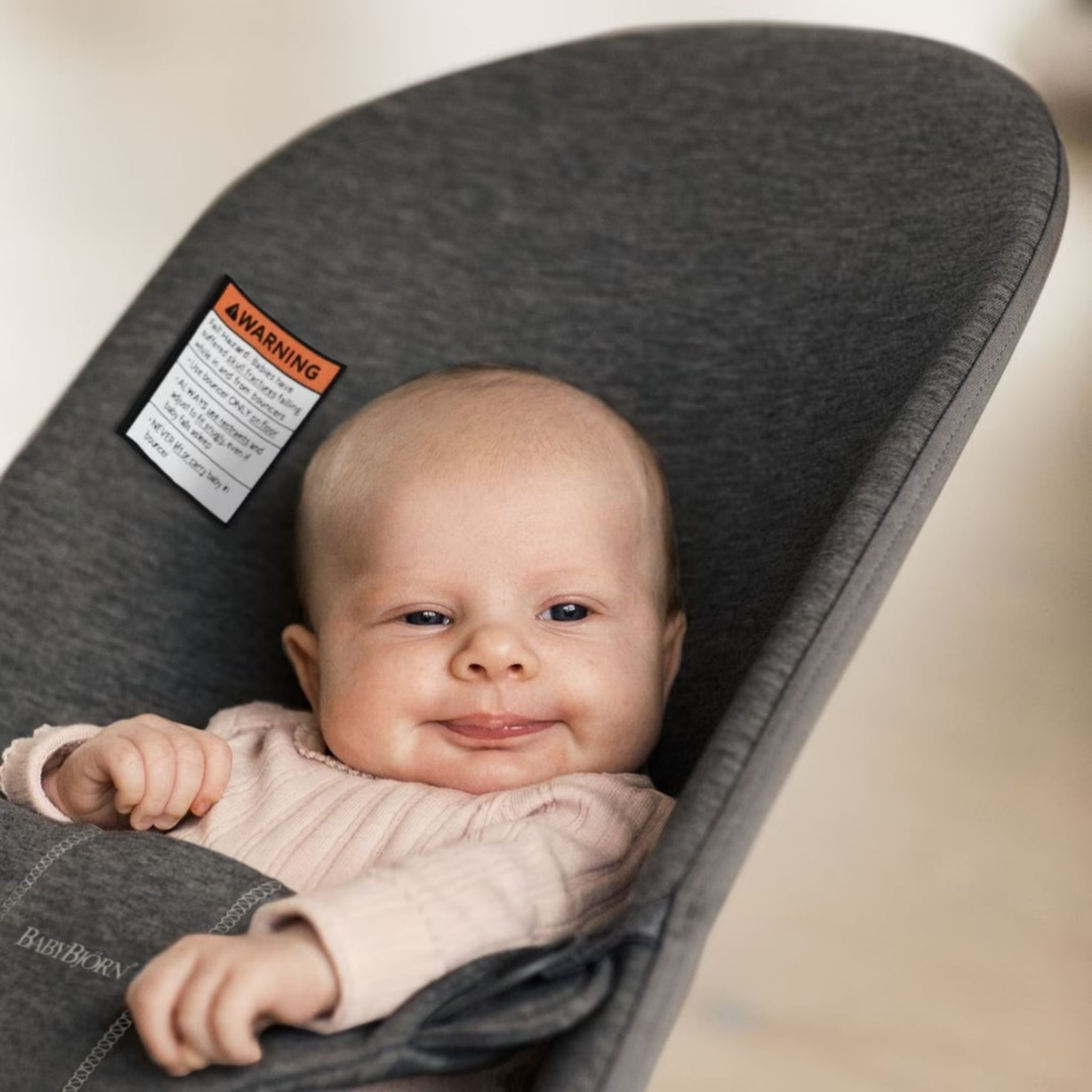 BabyBjörn Balance Bliss Ana Kucağı Cotton 3D Jersey Charcoal Grey