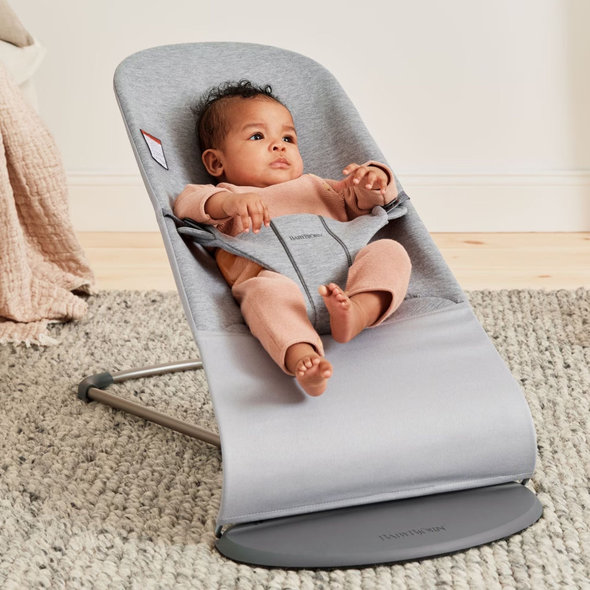 BabyBjörn Balance Bliss Ana Kucağı Cotton 3D Jersey Light Grey