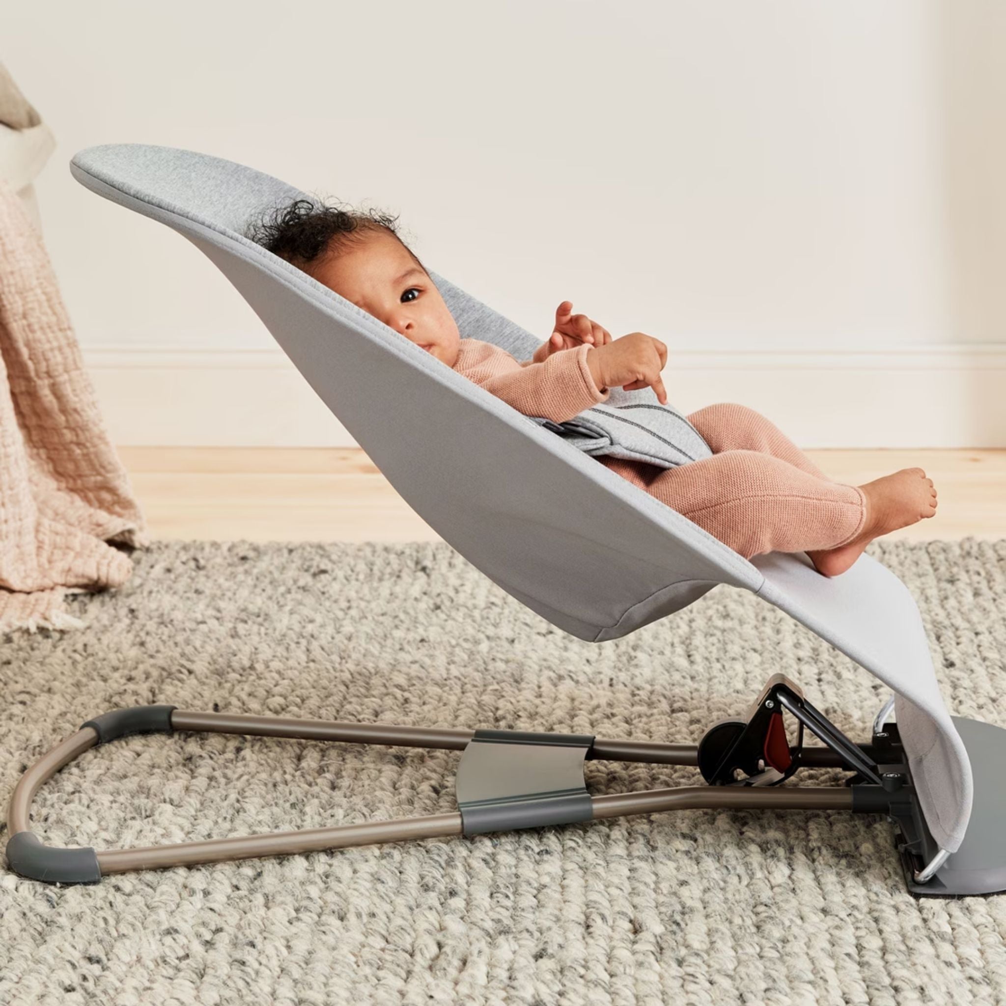 BabyBjörn Balance Bliss Ana Kucağı Cotton 3D Jersey Light Grey