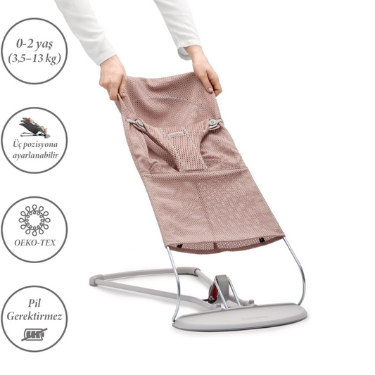 BabyBjörn Bliss Ana Kucağı Mesh Dusty Pink