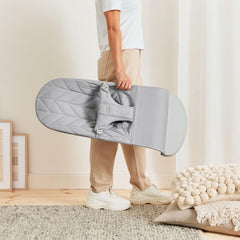 BabyBjörn Bliss Ana Kucağı Petal Woven Cotton Grey