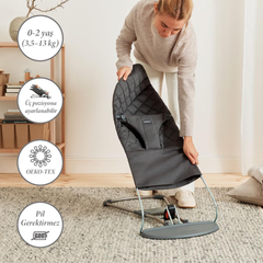 BabyBjörn Bliss Ana Kucağı Woven Anthracite