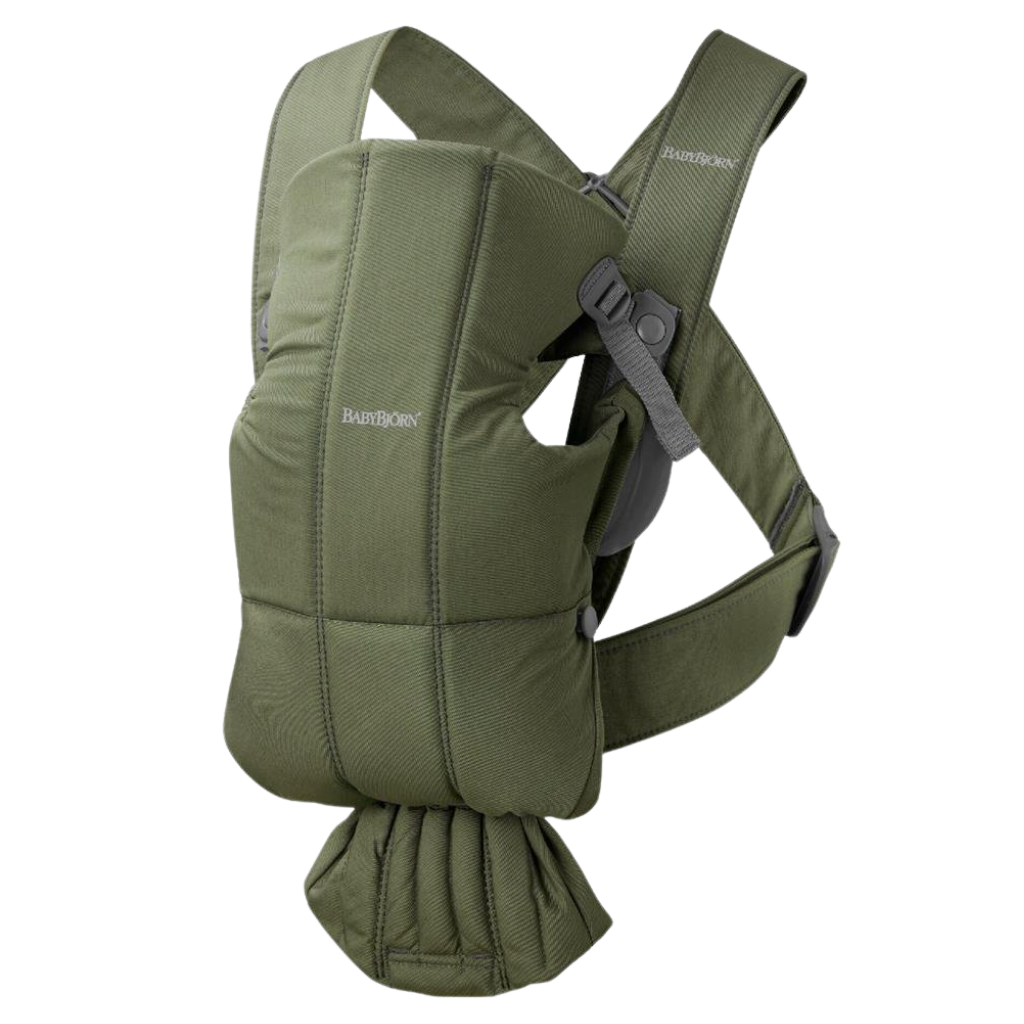 BabyBjörn Kanguru Mini Woven Dark Green