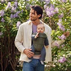 BabyBjörn Kanguru Mini Woven Dark Green