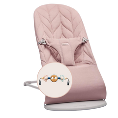 BabyBjörn Pastel Oyuncaklı Bliss Ana Kucağı Petal Woven Dusty Pink