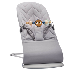 BabyBjörn Pastel Oyuncaklı Bliss Ana Kucağı Petal Woven Grey
