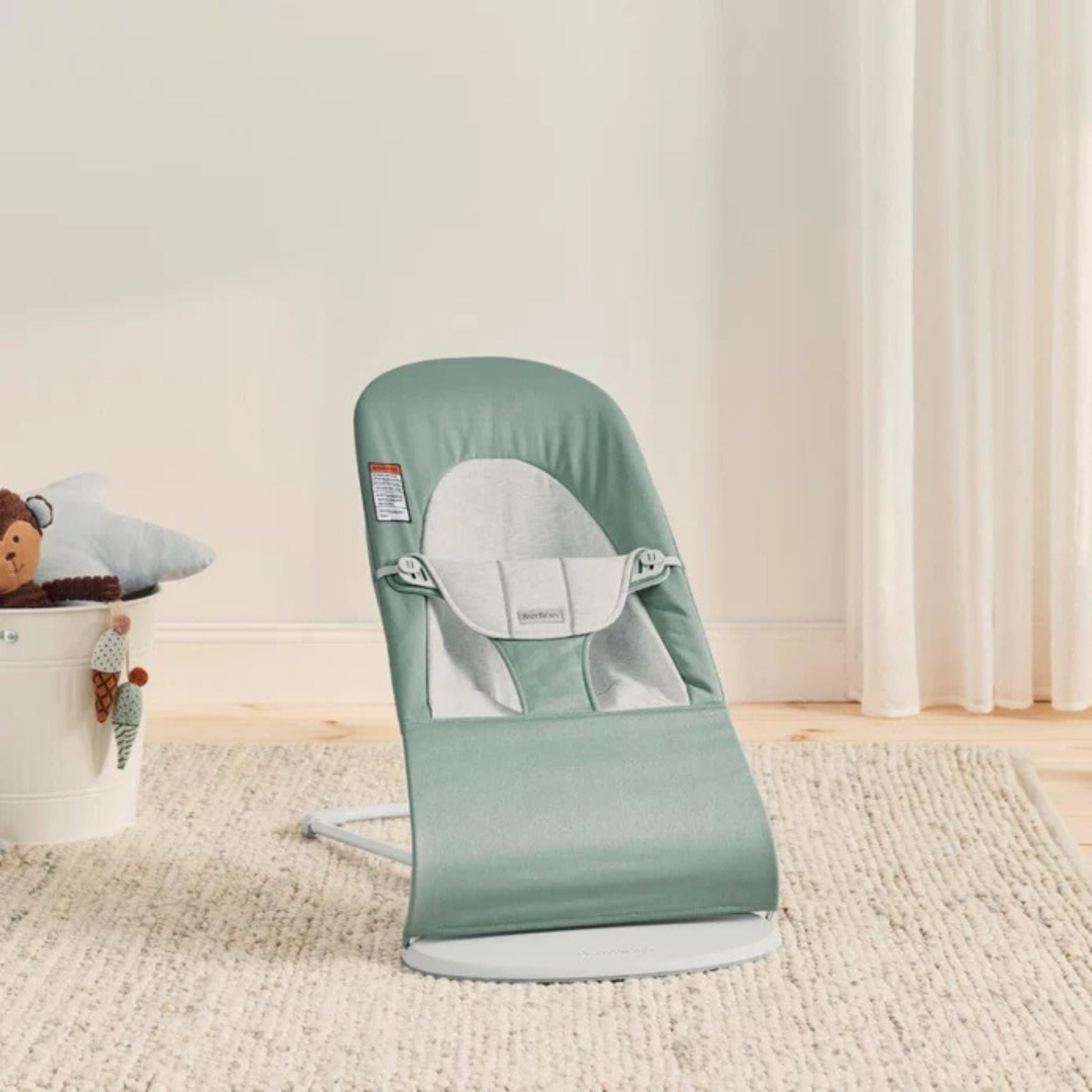 BabyBjörn Woven Jersey Ana Kucağı Light Sage