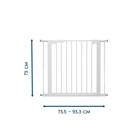 BabyDan Asta Bebek Ve Çocuk Güvenlik Kapısı 73.5 - 93.3cm Beyaz