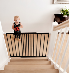 BabyDan Liva Bebek ve Çocuk Güvenlik Kapısı 62,5-106,8cm Siyah