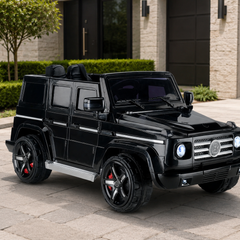 Babyhope 439 Akülü Jeep Araba 12V Boyalı Siyah