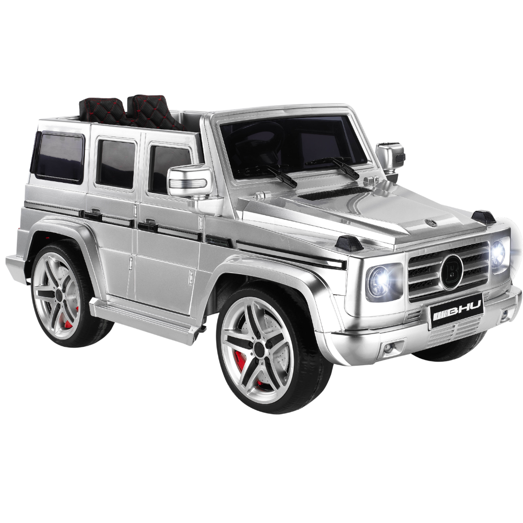 Babyhope 439A BHU Jeep 12V Akülü Araba Metalik Boyalı Gri
