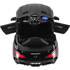 Babyhope 444 GTR Sport 12V Akülü Araba Siyah Eva Teker