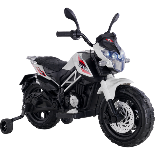 Babyhope 447 Motocross 12V Akülü Motor Beyaz