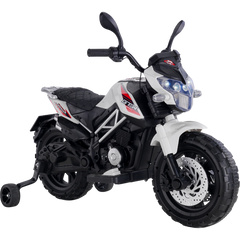 Babyhope 447 Motocross 12V Akülü Motor Beyaz